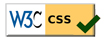 Selo W3C CSS